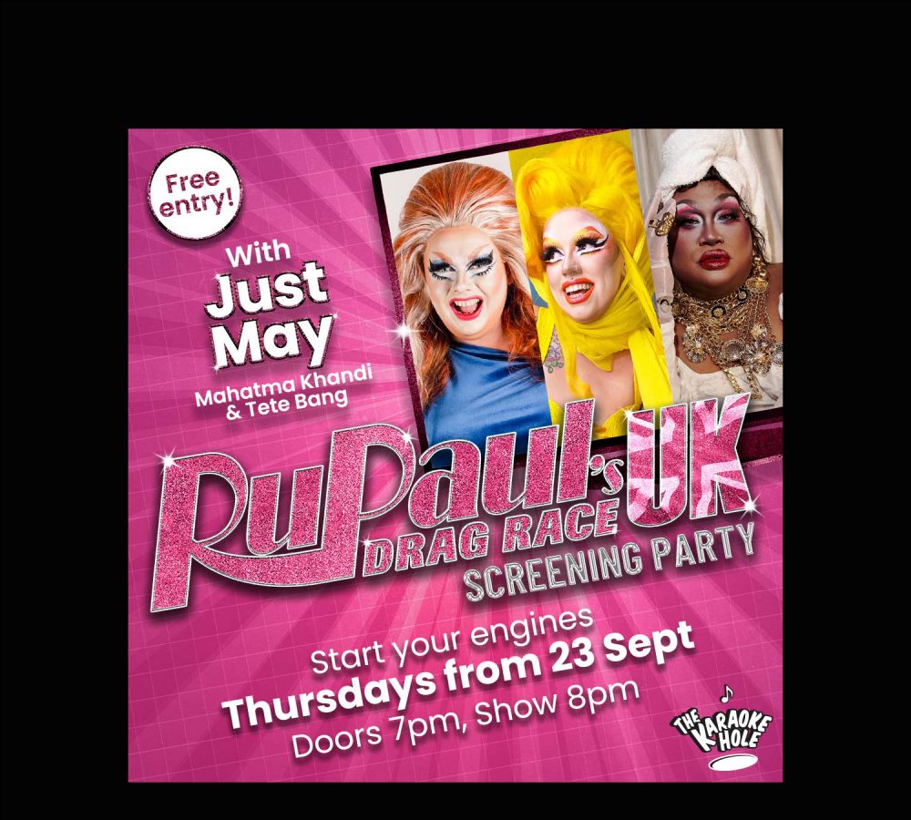 RuPaul's Drag Race UK Screening Party at The Karaoke Hole